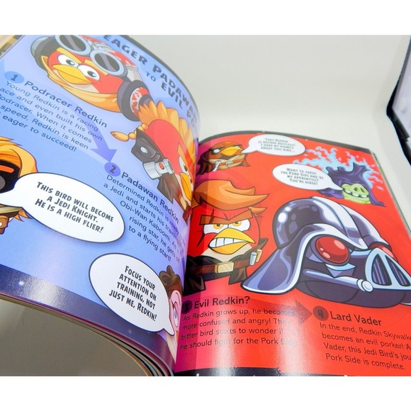 Angry Birds Star Wars Character Encyclopedia Paperback 2014 Lucasfilm - Picture 9 of 12